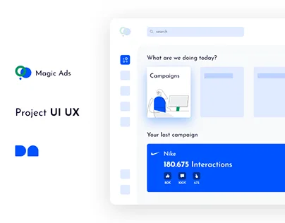 Apresentação original: User Interface Navigation flow - Magic Ads