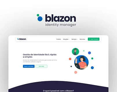 Apresentação original: Blazon - Branding Redesign