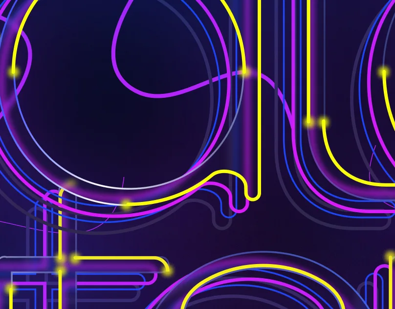 Apresentação original: Futuristic lettering