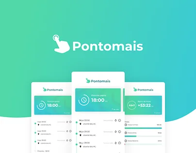 Apresentação original: Pontomais - App de ponto digital (Redesign não oficial)